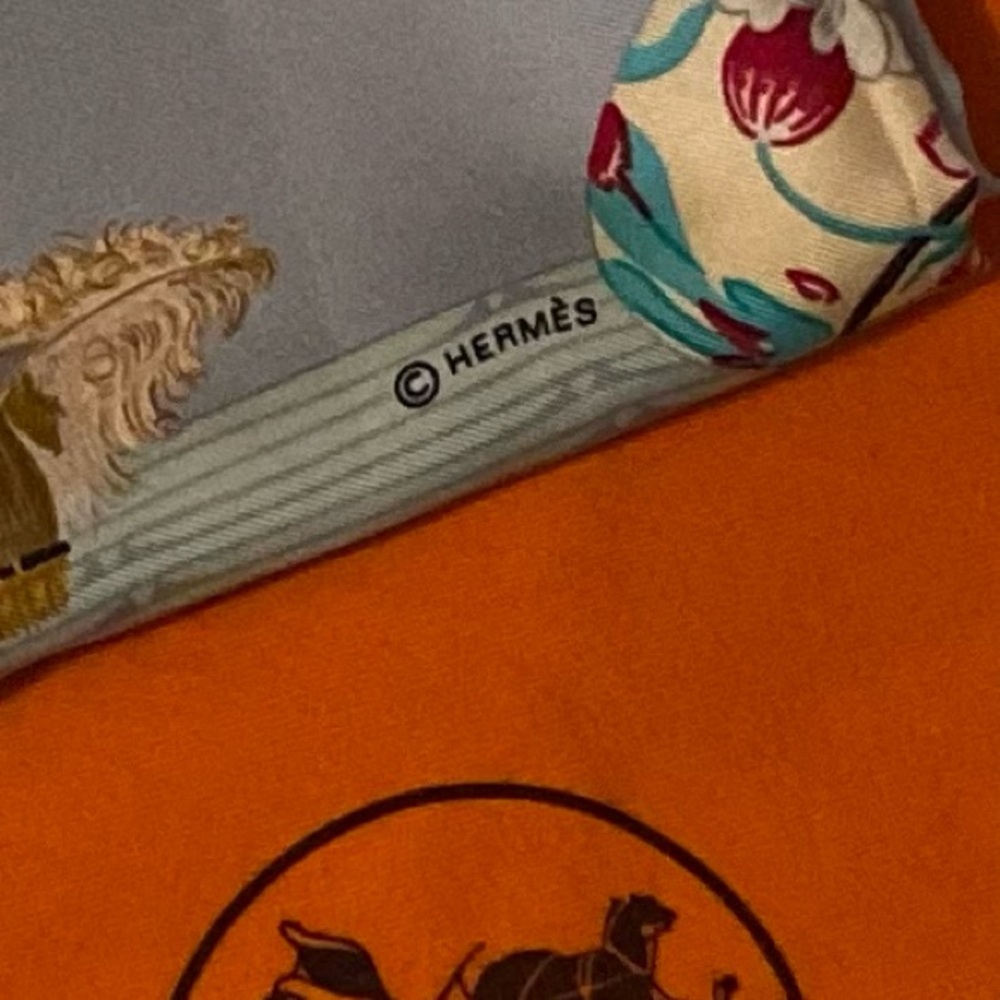 Hermes Vintage Silk Scarf Couvee d’ Hermes - Picture 14 of 16